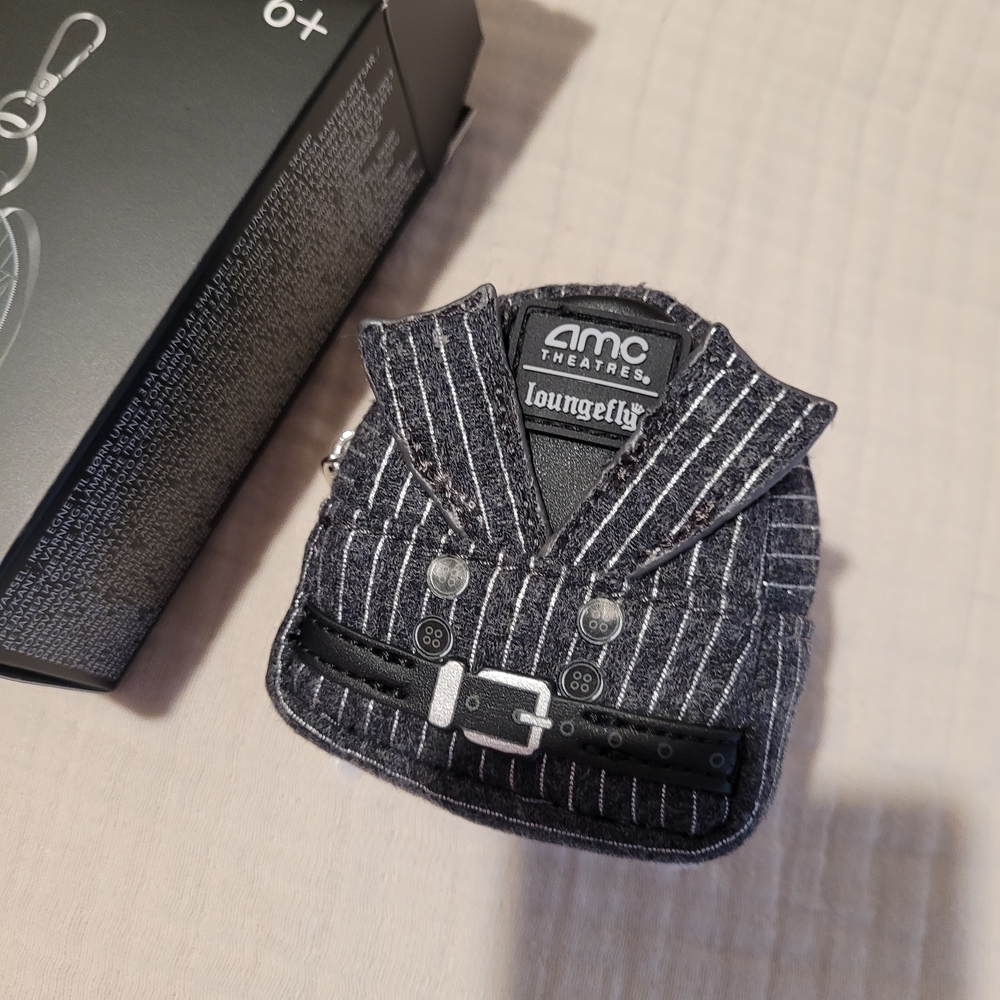 Loungefly Pinstripe Mini Backpack Charm AMC Exclusive Nicole Kidman